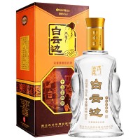 42度白云邊15年十五年陳釀國(guó)產(chǎn)白酒糧食酒 兼香型