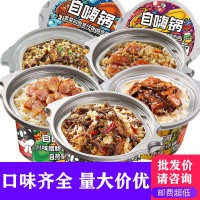 自嗨鍋煲仔飯自熱米飯小火鍋自煮整箱網紅零食方便速食