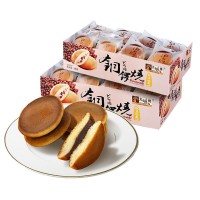 美味棧紅豆銅鑼燒夾心醬包 休閑零食早餐糕點240g